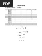 QD - Grouped Data