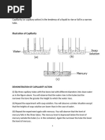 3RD Term SS1 Physics-Capillarity