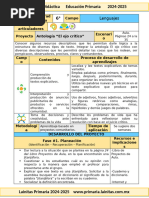 6to Grado Noviembre - 05 Antología El Ojo Ctrítico (2024-2025)