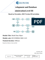 M02 Modeling Data Object