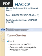 Haccp Training Part 1 Webinar