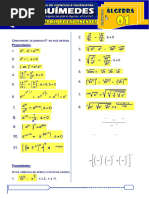 Arquimedes - ALGEBRA TEORIA DE EXPONENTES - ACA.