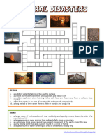 Natural Disasters Crosswords - 69797