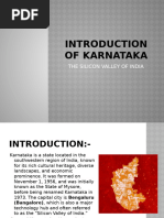 Introduction of Karnataka