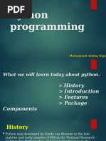 Python Programming