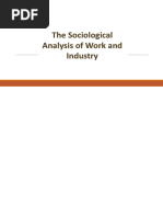 The Sociological Analysis of Work and Industry-1