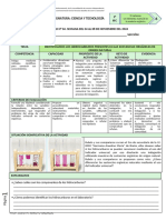 3°sec - UNIDAD 6 - ACTIVIDAD 4 (CyT Indaga 2024) - Identificamos Los Hidrocarburos Presentes en Las Sustancias