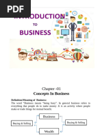 Introduction To Business - Chapter-1