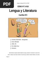 CARTILLA Lengua