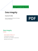 20 Data Integrity