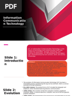 Information Communicatio N Technology