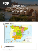 Presentación Comunidad Autónoma de Andalucía