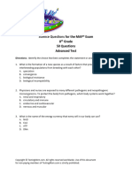 MAP 8th Grade - Science - Test - Advanced - Testing Mom