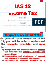 IAS 12 Income Tax