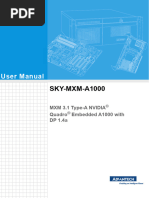 SKY-MXM-A1000 User Manual Ed.1 FINAL