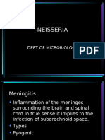 NEISSERIA Meningitidis