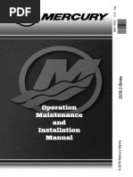 Mercury 25HP Operation and Maintenance Manual