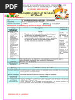 U7 s1 Sesion d1 Ps Dialogamos Sobre Los Recursos Naturales