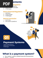 Payment Systems & Implications To Financial Regulators