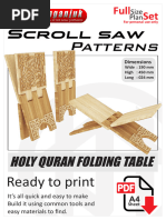 0099 HOLY QURAN FOLDING TABLE-zqbjb7-terkunci