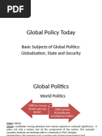 1 Global PoliticsToday