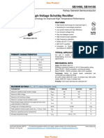 SB1H90, SB1H100: High Barrier Technology For Improved High Temperature Performance