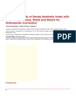 Dental Aesteric Index Related