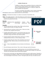 Lab Titrations 10