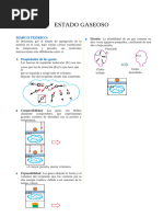 Estado Gaseoso para Quinto Grado de Secundaria