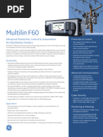 Multilin F60 Brochure EN 12595M LTR 202302