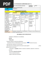 MAT. 16-11 Practicamos División Fracciones