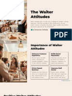 The Waiter Attitudes: by Mintesinot Befikadu