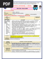 2º A - Comunicación - Lector Dia Del Folclore