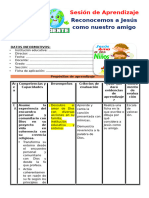 1° Sesión Día 2 Rel Reconocemos A Jesús Como Nuestro Amigo Unidad 4 Semana 2