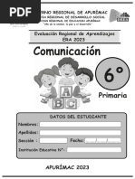 1 Evaluaci N ERA Apur Mac Comunicaci N 6 de Primaria