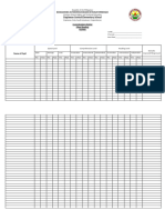 Class Reading Profile (Silent Reading)