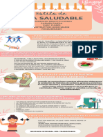 Infografía Estilo de Vida Saludable