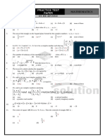 A+ 01 Practice Test Paper JEE IIT A