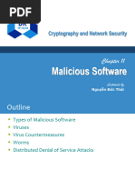 Chapter 11 Malicious Software