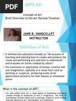 Lesson-1 ARTS Types of Arts