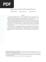 Approximate Counting of Permutation Patterns: Omri Ben-Eliezer Slobodan Mitrovi C Pranjal Srivastava