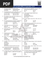 BSF Head Constable RM 22 September 2019 English 2