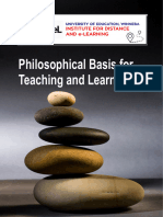 Philosophical Basis For Teaching and Learning