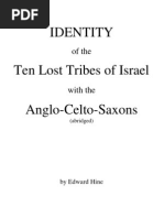 Hine - Identity of The Ten Lost Tribes of Israel With The Anglo-Celto-Saxons (British Israelism) (1960)