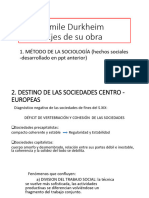 Durkheim - División Del Trabajo Social - Suicidio