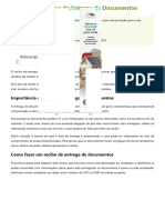 Modelo de Recibo de Entrega de Documentos