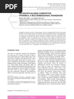 Reconceptualizing Competitive Dynamics: A Multidimensional Framework