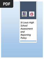 SLHS Assessment Reporting Policy Ratified January 2023