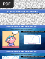 Congruence of Triangles