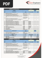 Normal Lighting Fsp-6: Bill of Materials